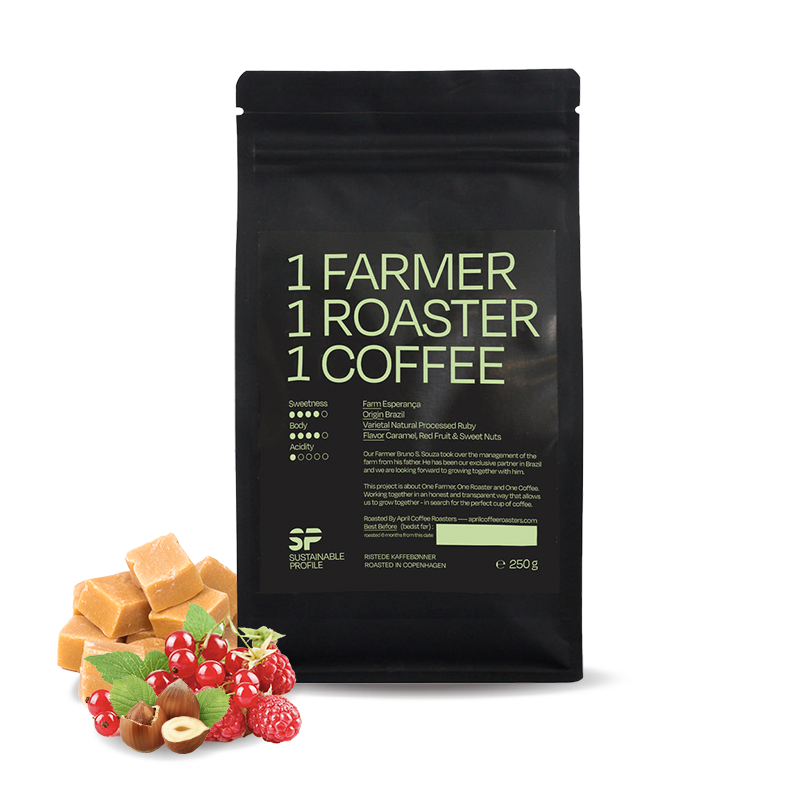 Výběrová káva April Coffee Roasters Brazílie FAZENDA ESPERANCA - Sustainable Profile