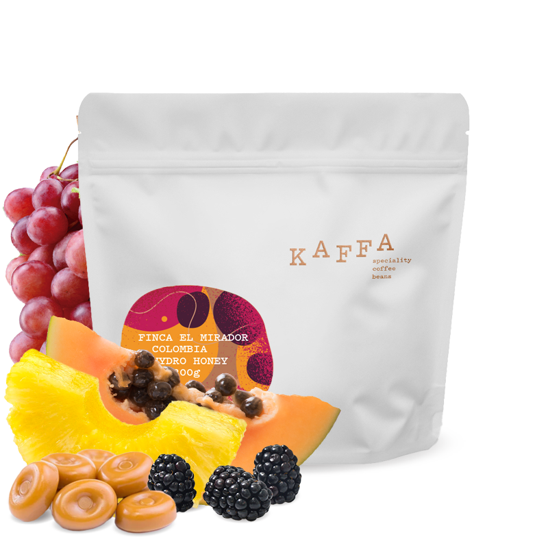 Výběrová káva Kaffa Kolumbie FINCA EL MIRADOR