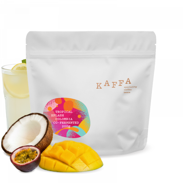Výběrová káva Kaffa Kolumbie TROPICAL SPLASH - 200g