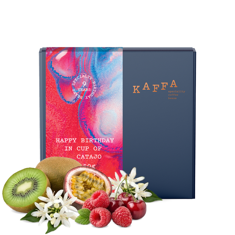 Výběrová káva Kaffa Kostarika HAPPY BIRTHDAY IN CUP OF CATAJO - 2x150g