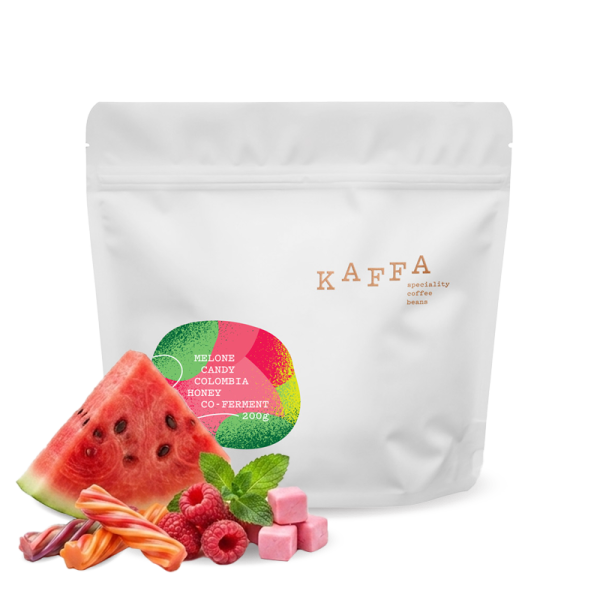 Výběrová káva Kaffa Kolumbie MELONE CANDY - 200g