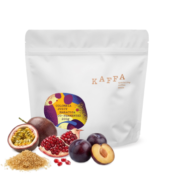 Kolumbie JUICY MARACUJA - 200g - Kaffa