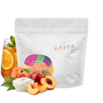 Kolumbie QUEBRADITAS PEACH - 200 g - Kaffa