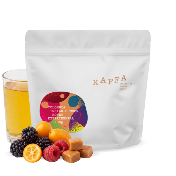 Výběrová káva Kaffa Kolumbie INDIAN SUMMER – 200 g