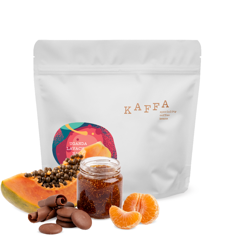 Výběrová káva Kaffa Uganda LAVACHERRY