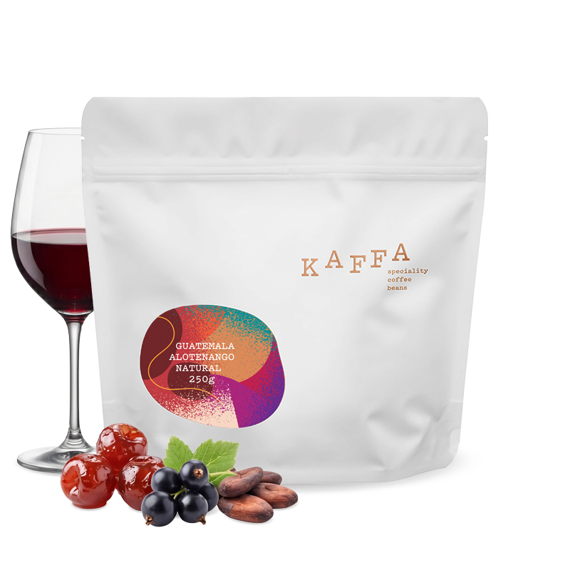 Výběrová káva Kaffa Guatemala ALOTENANGO
