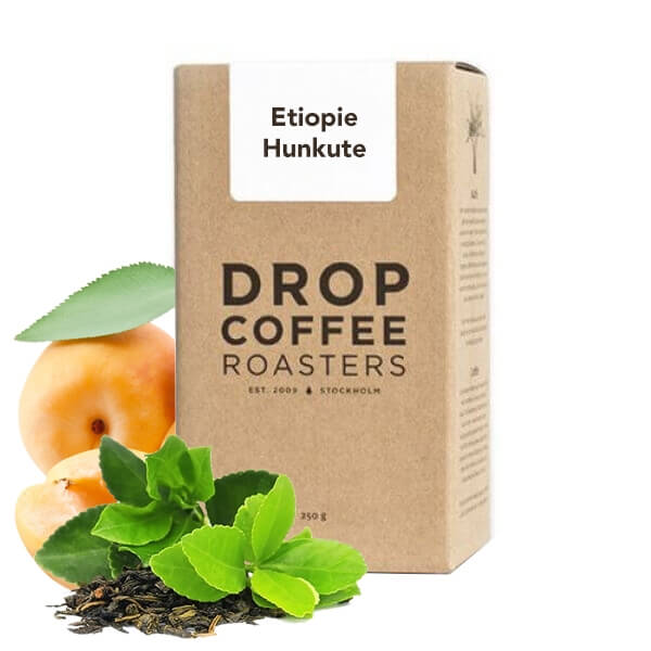 Výběrová káva Drop Coffee Roasters Etiopie HUNKUTE
