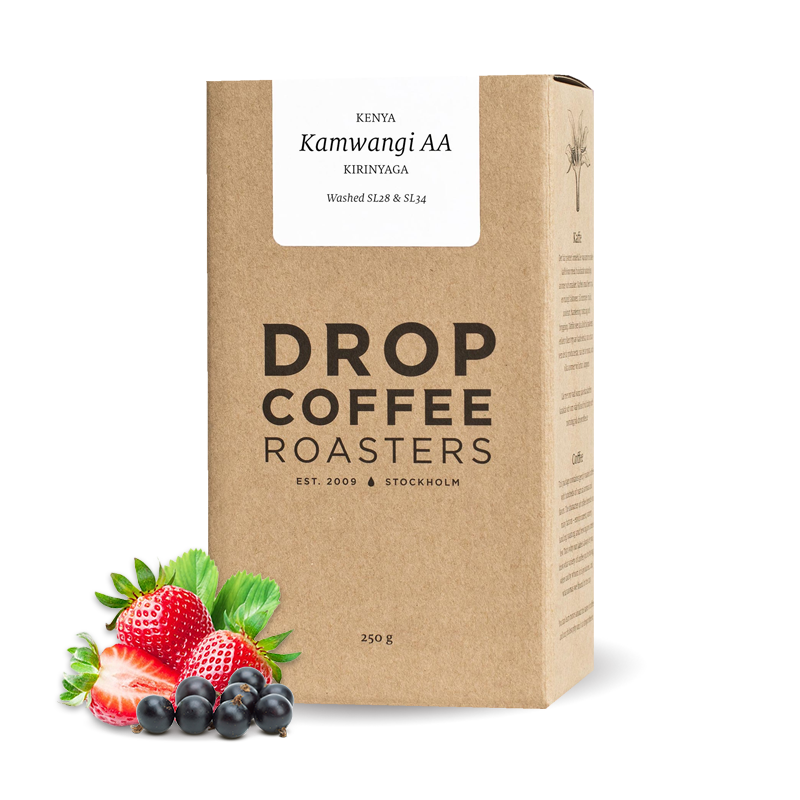 Výběrová káva Drop Coffee Roasters Keňa KAMWANGI AA