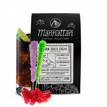 Kostarika IVAN SOLIS - Vítěz Cup of Excellence #1 - 125g - Manhattan Coffee Roasters
