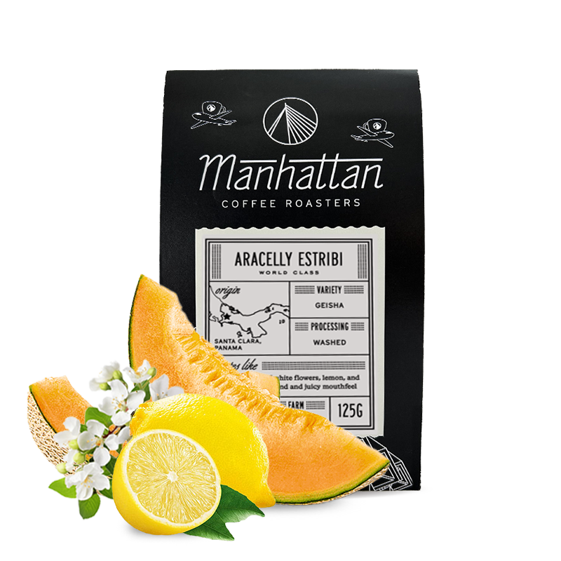 Výběrová káva Manhattan Coffee Roasters Panama ARACELLY ESTRIBI - geisha - 125g