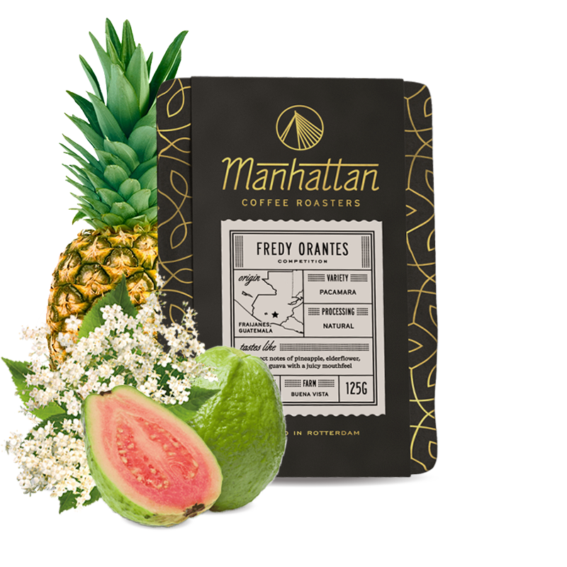 Výběrová káva Manhattan Coffee Roasters Guatemala FREDY ORANTES - 125g