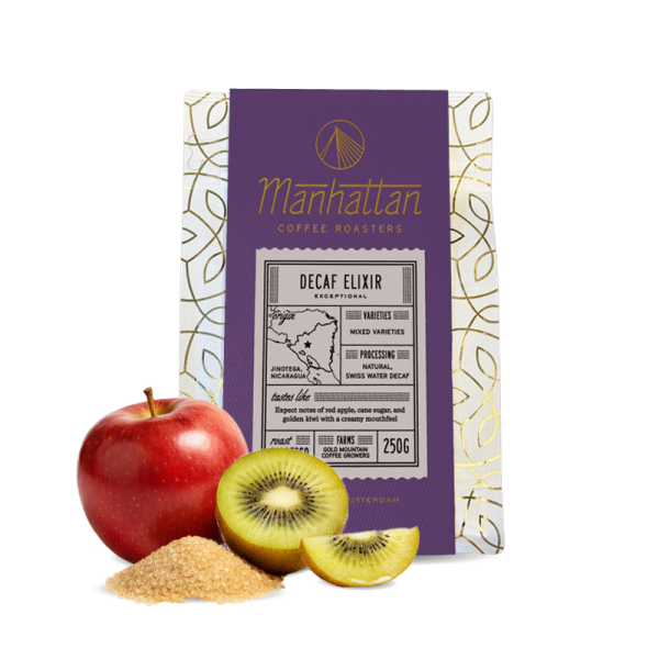 Výběrová káva Manhattan Coffee Roasters Nikaragua DECAF ELIXIR