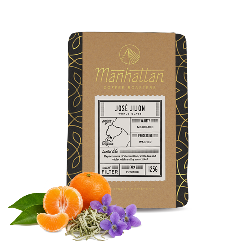 Výběrová káva Manhattan Coffee Roasters Ekvádor JOSE JIJON - Typica Mejorada - 125g 04/26
