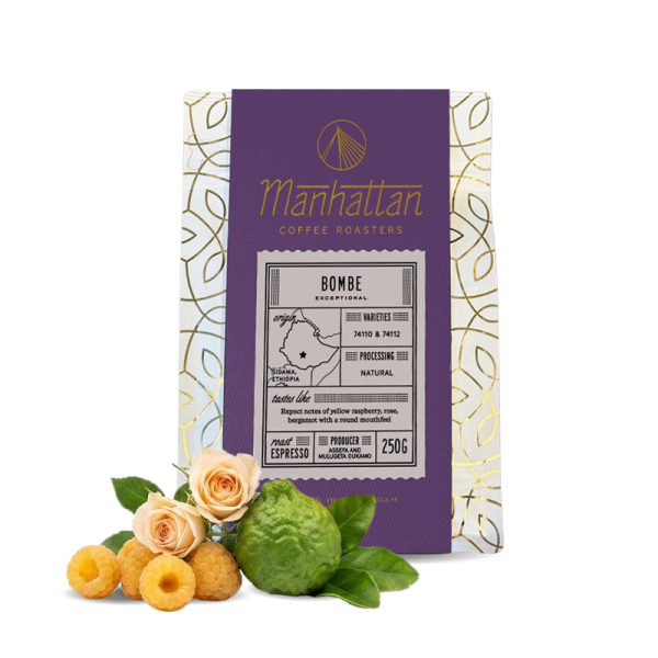 Výběrová káva Manhattan Coffee Roasters Etiopie BOMBE