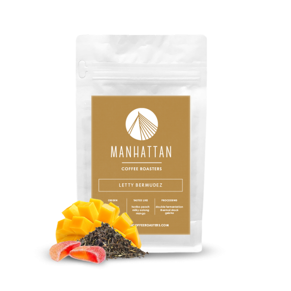 Výběrová káva Manhattan Coffee Roasters Kolumbie LETTY BERMUDEZ - geisha