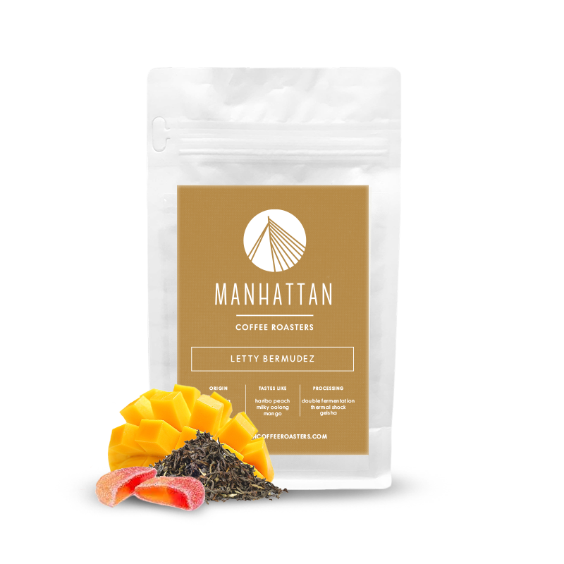 Výběrová káva Manhattan Coffee Roasters Kolumbie LETTY BERMUDEZ - geisha