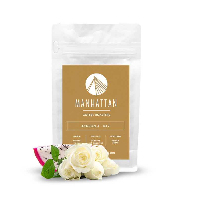 Výběrová káva Manhattan Coffee Roasters Panama JANSON X-547 - geisha