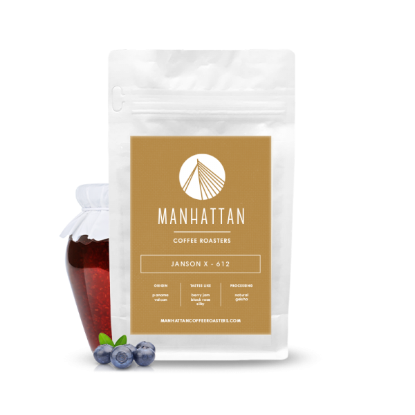 Výběrová káva Manhattan Coffee Roasters Panama JANSON X-612 - geisha