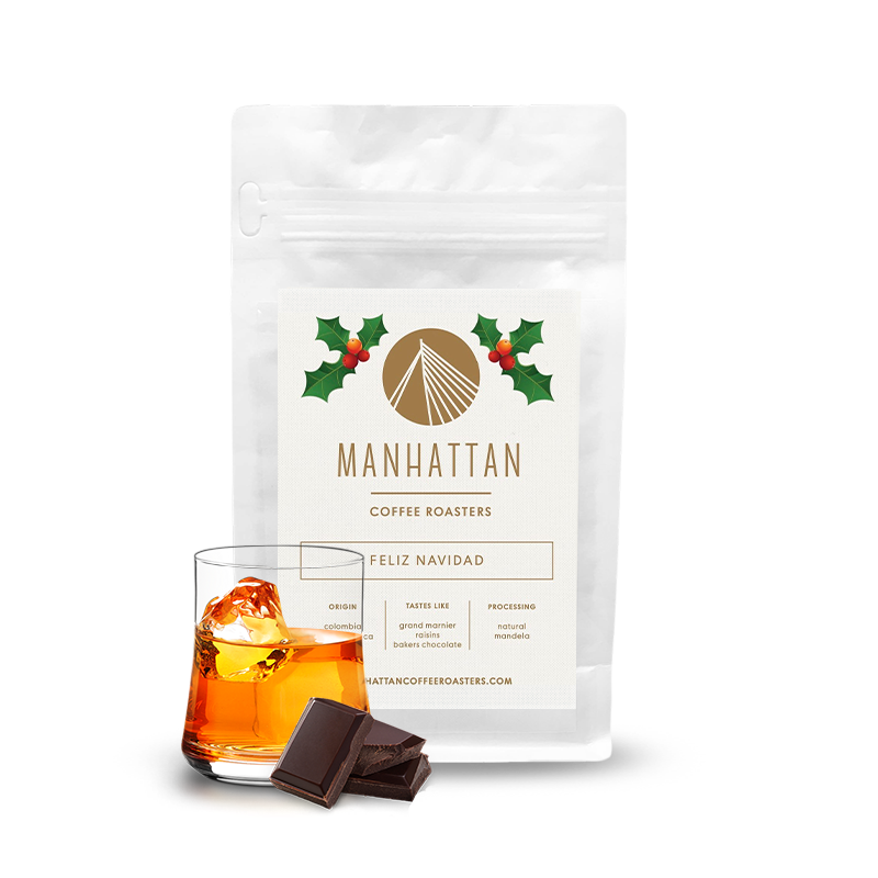 Výběrová káva Manhattan Coffee Roasters Kolumbie FELIZ NAVIDAD 2021