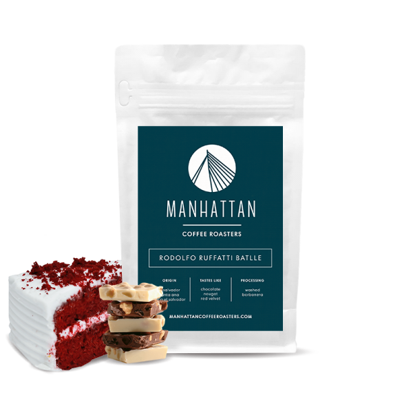 Výběrová káva Manhattan Coffee Roasters El Salvador RODOLFO RUFFATTI BATLLE - espresso