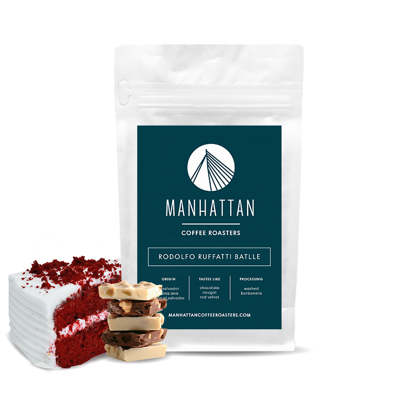 Výběrová káva Manhattan Coffee Roasters El Salvador RODOLFO RUFFATTI BATLLE - espresso