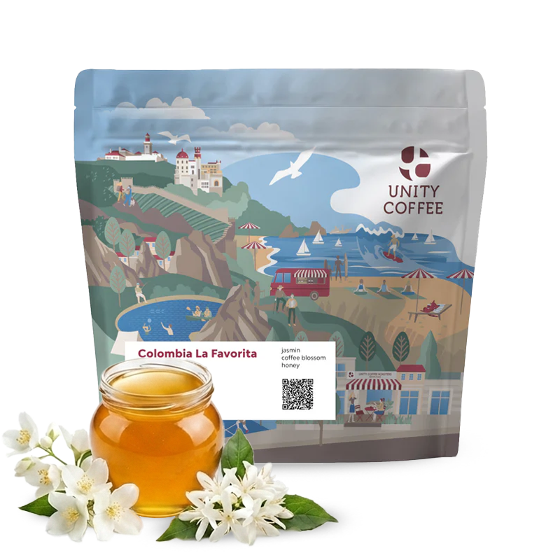 Výběrová káva Unity Coffee Roasters Kolumbie LA FAVORITA GESHA