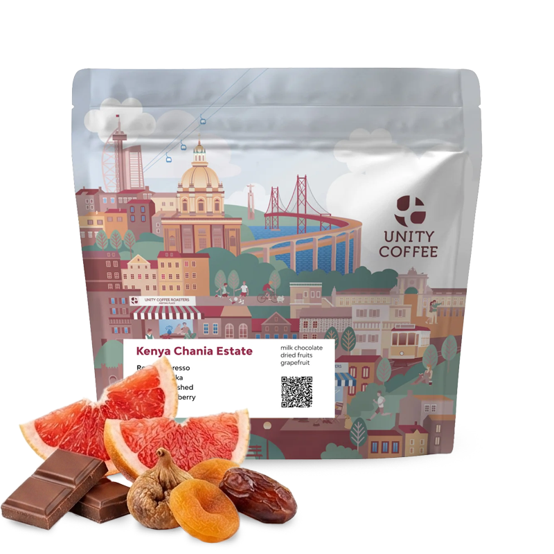 Výběrová káva Unity Coffee Roasters Keňa CHANIA ESTATE