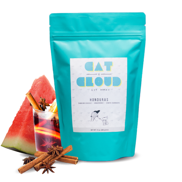 Výběrová káva Cat and Cloud Coffee Honduras DAMIAN CHAVEZ - Anaerobní