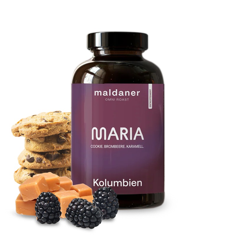 Výběrová káva Maldaner Coffee Roasters Kolumbie MARIA DECAF - bezkofeinová