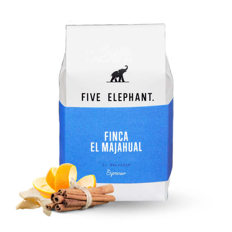 Výběrová káva Five Elephant El Salvador EL MAJAHUAL - espresso - 2019