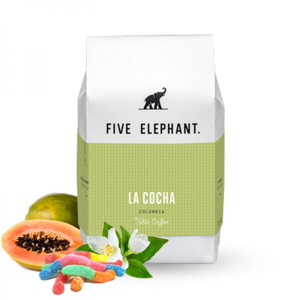 Výběrová káva Five Elephant Kolumbie LA COCHA 2019