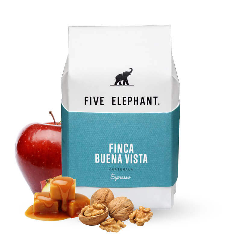 Výběrová káva Five Elephant Guatemala BUENA VISTA