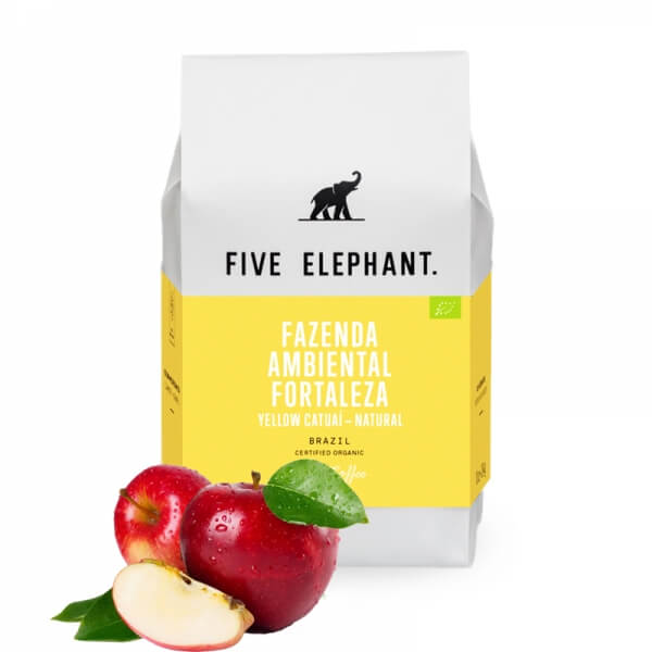 Výběrová káva Five Elephant Brazílie AMBIENTAL FORTALEZA  - organic