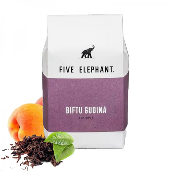 Výběrová káva Five Elephant Etiopie BIFTU GUDINA