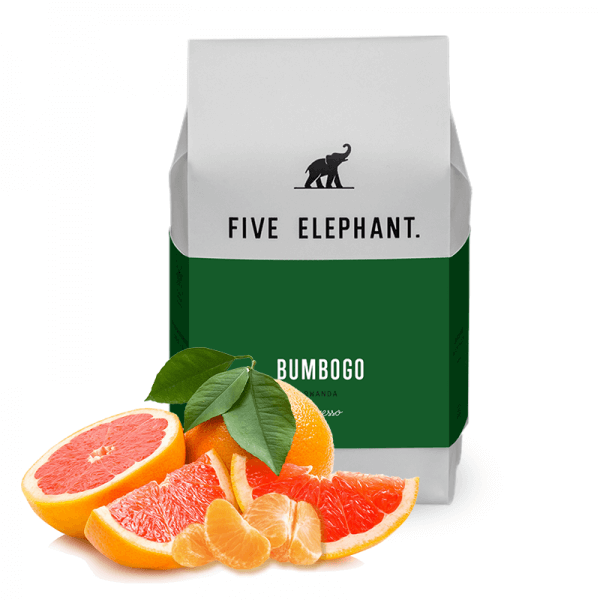 Výběrová káva Five Elephant Rwanda BUMBOGO 2020