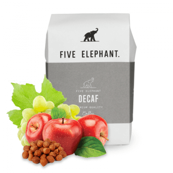 Kolumbie CAUCA DECAF - bezkofeinová - Five Elephant