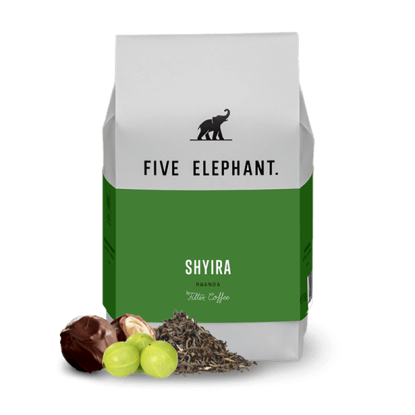 Výběrová káva Five Elephant Rwanda SHYIRA 2021