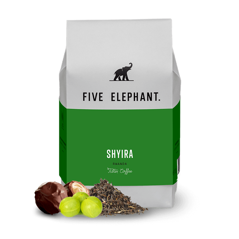 Výběrová káva Five Elephant Rwanda SHYIRA 2021