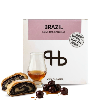 Brazílie ELISA BASTIANELLO - výběrová robusta - QB coffee roasters