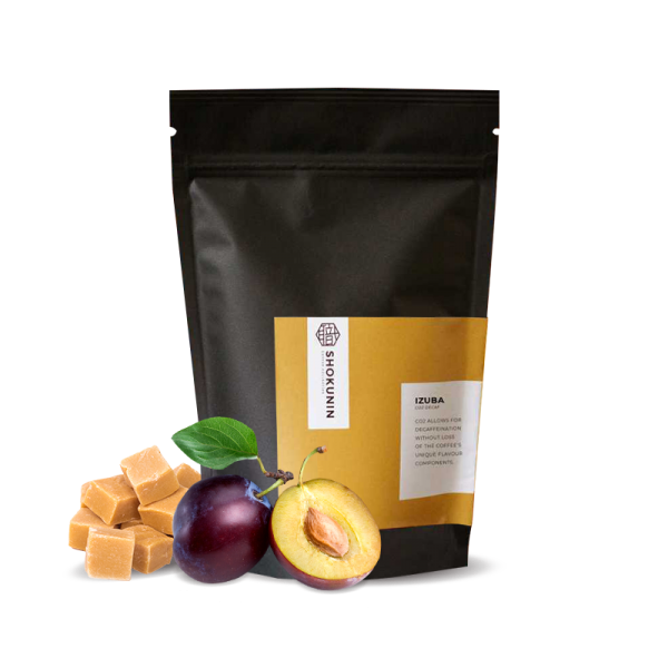 Výběrová káva Shokunin Coffee Collective Burundi IZUBA - bezkofeinová