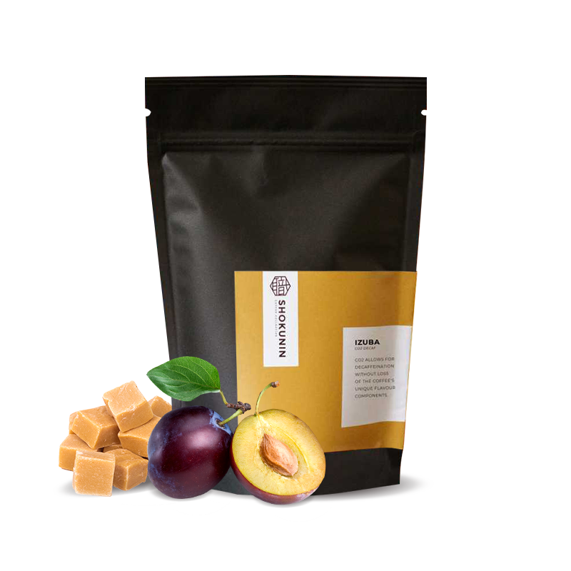 Výběrová káva Shokunin Coffee Collective Burundi IZUBA - bezkofeinová