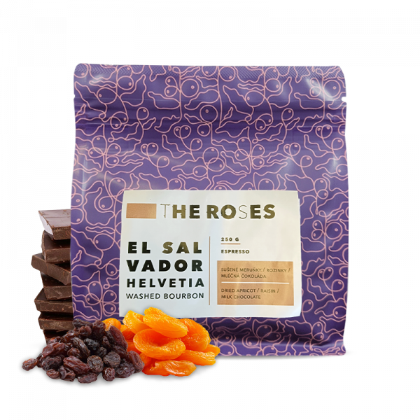 Výběrová káva The Roses El Salvador HELVETIA
