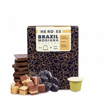 Brazílie MOGIANA - nespresso kapsle 10ks/bal - The Roses