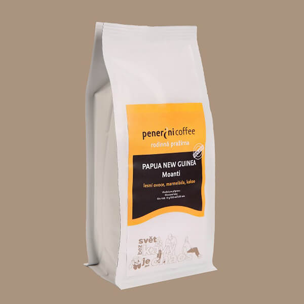 Výběrová káva Penerini coffee Papua New Guinea Moanti