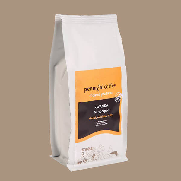 Výběrová káva Penerini coffee Rwanda Muyongwe