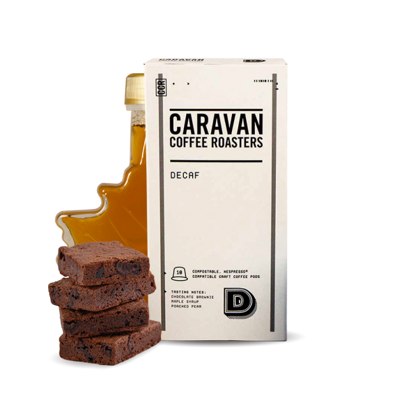 Výběrová káva Caravan Coffee Roasters DAILY PODS – nespresso kapsle 10ks/bal - bezkofeinové