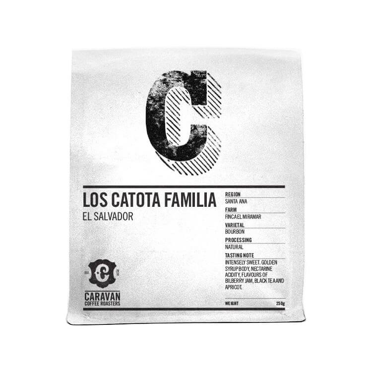 Výběrová káva Caravan Coffee Roasters EL Salvador LOS CATOTA