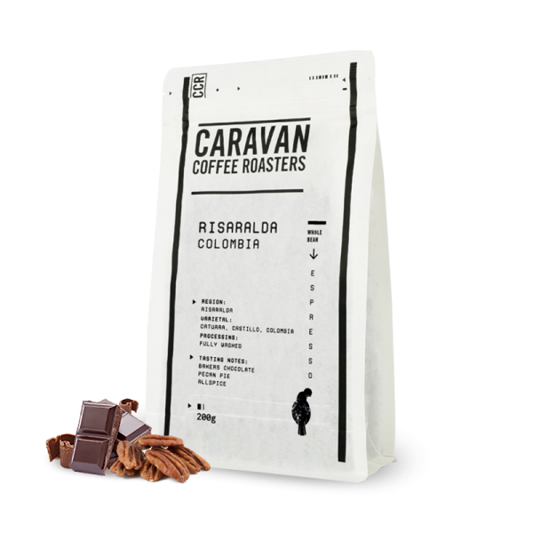 Výběrová káva Caravan Coffee Roasters Kolumbie RISARALDA
