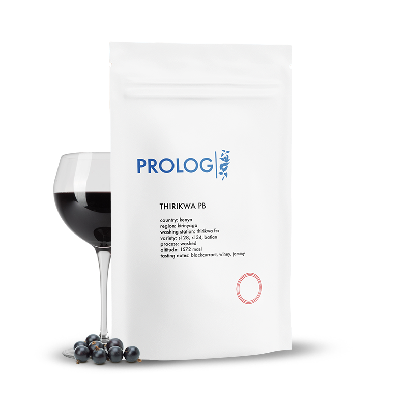 Výběrová káva Prolog Coffee Keňa THIRIKWA PB