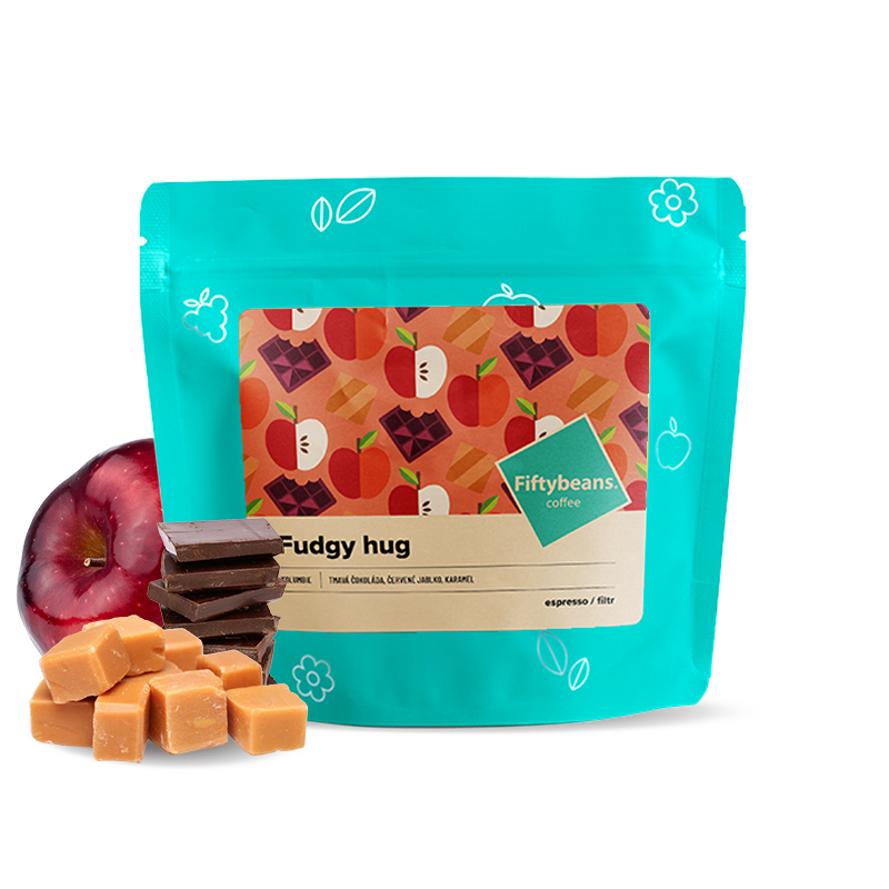 Výběrová káva Fiftybeans Kolumbie FUDGY HUG